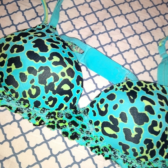 Other - Cheetah "Push up" Bra